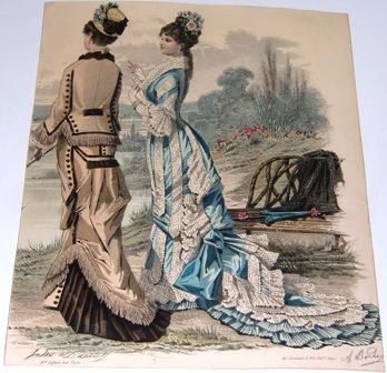 M213M Hand-colored Print 1870